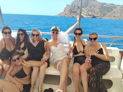 Benidorm boat party 1
